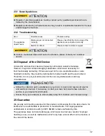 Preview for 32 page of CASO DESIGN Crema Latte & Choco Operating Manual