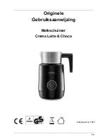 Preview for 76 page of CASO DESIGN Crema Latte & Choco Operating Manual