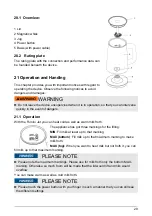 Preview for 29 page of CASO DESIGN Fomini Jet Original Operating Manual