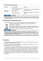 Preview for 71 page of CASO DESIGN Fomini Jet Original Operating Manual