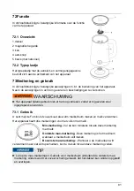 Preview for 81 page of CASO DESIGN Fomini Jet Original Operating Manual