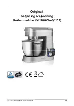 Предварительный просмотр 86 страницы CASO DESIGN KM 1200 Chef Operating Manual