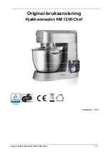 Предварительный просмотр 111 страницы CASO DESIGN KM 1200 Chef Operating Manual