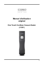 Предварительный просмотр 15 страницы CASO DESIGN One Touch 11301 Original Operating Manual