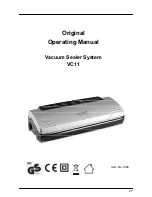 Preview for 27 page of CASO DESIGN VC11 Original Operating Manual