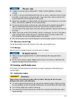 Предварительный просмотр 45 страницы CASO DESIGN VC350 Instruction Manual