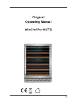 Предварительный просмотр 25 страницы CASO DESIGN WineChef Pro 40 Original Operating Manual