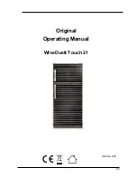 Предварительный просмотр 23 страницы CASO DESIGN WineDuett Touch 21 Original Operating Manual