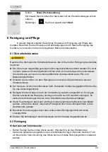 Preview for 43 page of Caso Germany 3030 Original Operating Manual