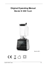 Предварительный просмотр 31 страницы Caso B 3000 Touch Original Operating Manual