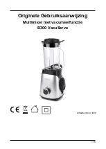 Предварительный просмотр 116 страницы Caso B300 VacuServe Operating Manual