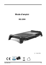 Предварительный просмотр 34 страницы Caso BQ 2200 Operating Manual