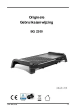 Предварительный просмотр 73 страницы Caso BQ 2200 Operating Manual