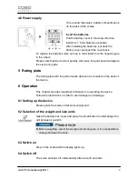 Предварительный просмотр 7 страницы Caso BS 1 Operating Manual