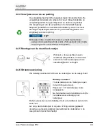 Предварительный просмотр 46 страницы Caso BS 1 Operating Manual