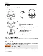 Предварительный просмотр 76 страницы Caso Fomini Crema Operating Manual