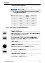 Preview for 66 page of Caso Master MCDG 25 Operating Manual