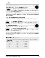 Preview for 63 page of Caso MCG 25 Chef pure white Operating Manual