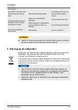 Preview for 41 page of Caso MG 20 Menu Original Operating Manual