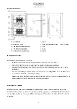 Preview for 4 page of Caso SC-12B Operating Instructions Manual