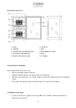 Preview for 19 page of Caso SC-12B Operating Instructions Manual