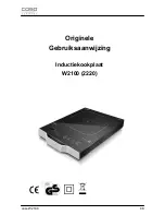 Предварительный просмотр 88 страницы Caso W2100 Original Operating Manual