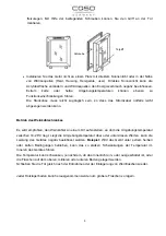 Preview for 5 page of Caso Wine Duett Operating Instructions Manual