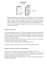 Preview for 21 page of Caso Wine Duett Operating Instructions Manual