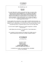 Preview for 32 page of Caso Wine Duett Operating Instructions Manual