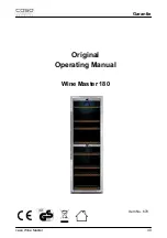 Preview for 30 page of Caso Wine Master 180 Original Operating Manual