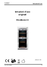 Предварительный просмотр 73 страницы Caso winemaster 24 Operating Manual