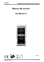 Предварительный просмотр 97 страницы Caso winemaster 24 Operating Manual