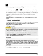 Preview for 13 page of Caso WineSafe 12 black Original Operating Manual