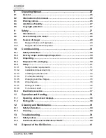 Preview for 4 page of Caso WineSafe 18EB Operating Manual