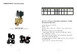 Предварительный просмотр 5 страницы Casotti AQUILOTTO FC8-2 Instruction For The Installation And The Adjustment