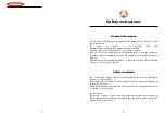 Preview for 3 page of Casotti Family 30 Operation And Maintenance Manual