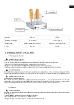 Preview for 6 page of Casselin 3611630001229 Manual