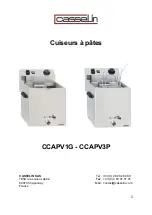 Casselin CCAPV1G Manual preview