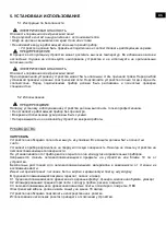 Предварительный просмотр 54 страницы Casselin CCF1 Operating Instructions Manual