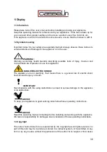 Preview for 14 page of Casselin CDEC10 User Manual