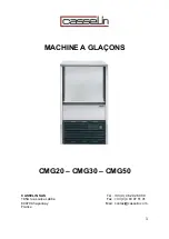 Casselin CMG20 Manual preview