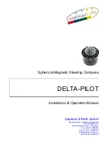 CASSENS & PLATH DELTA-PILOT Installation & Operation Manual preview