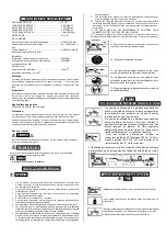 Preview for 4 page of Cassese CS 7.25 Operating Instructions And Technical Manual