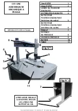 Предварительный просмотр 16 страницы Cassese CS1 UNI User & Parts Manual