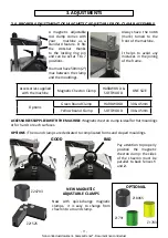 Предварительный просмотр 11 страницы Cassese MACH 1 UNI User & Parts Manual