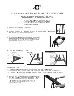 Предварительный просмотр 7 страницы cassini C-1000120TR Operating Instructions Manual