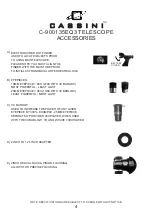 Предварительный просмотр 4 страницы cassini C-900135EQ3 Manual