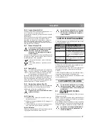 Preview for 77 page of Castel XM 130 Instructions For Use Manual