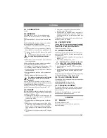 Preview for 121 page of Castel XM 130 Instructions For Use Manual