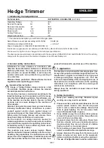 Preview for 11 page of Castelgarden EHT 600PRO Operating Instructions Manual